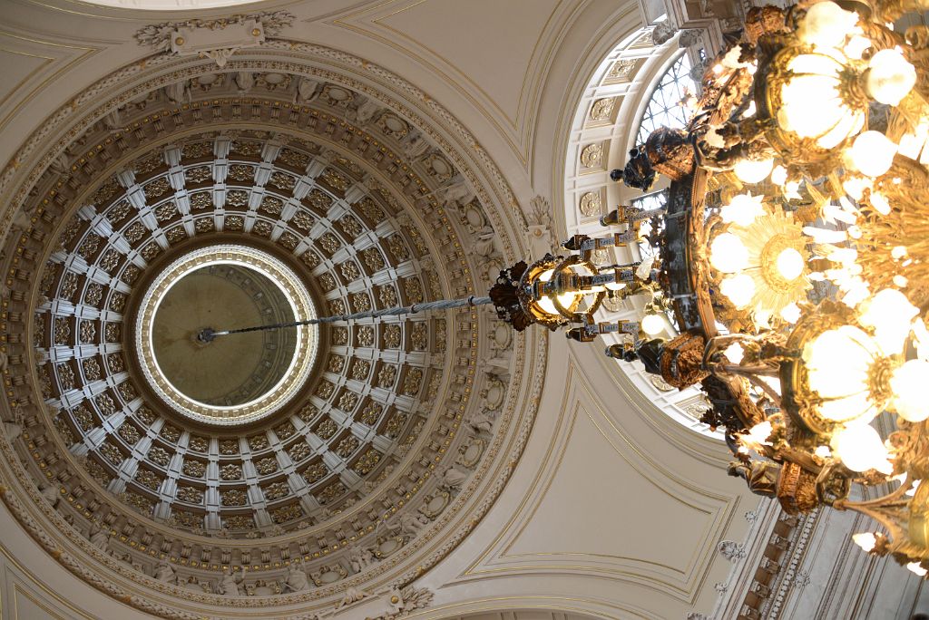 28 Dome And Chandelier Salon Azul Blue Room National Congress Tour Buenos Aires